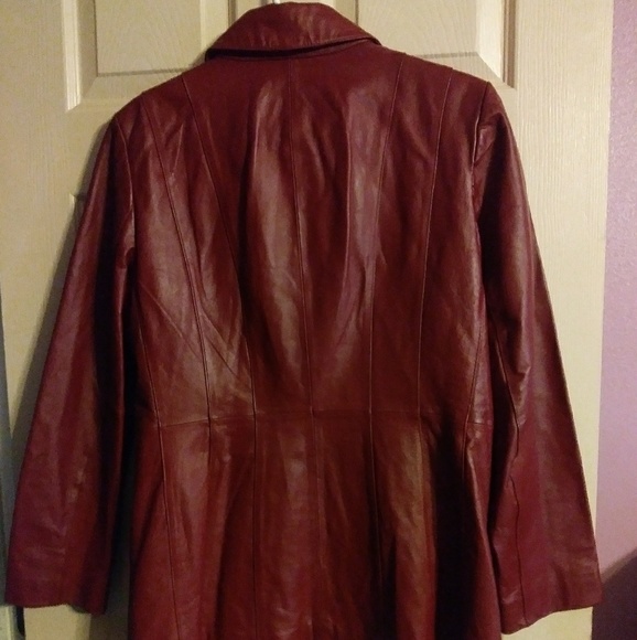 🌸Leather jacket - Picture 3 of 6